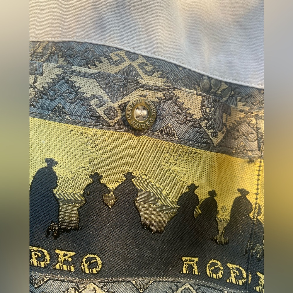 Vintage Rodeo Button-Up Shirt - Picture 4 of 5